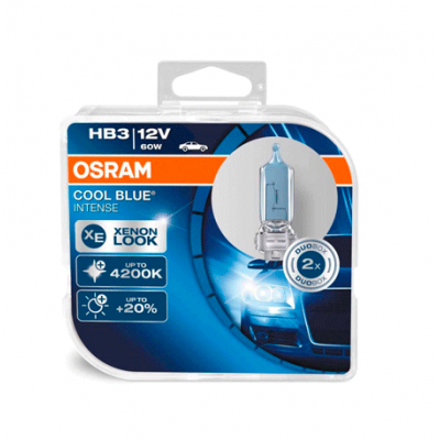 Галогеновые лампы Osram Cool Blue Intense HB3